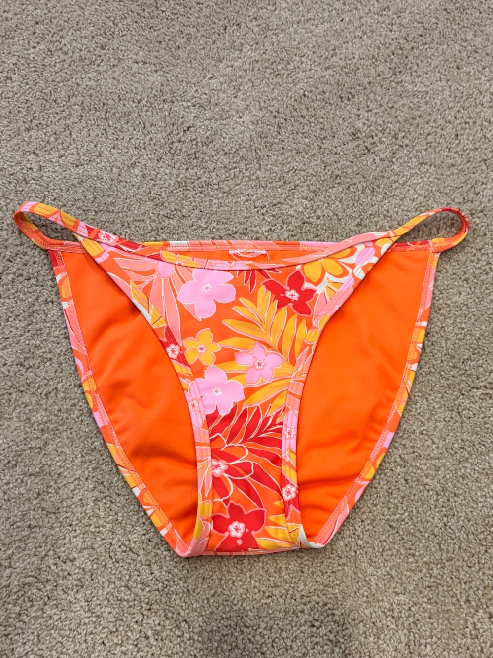 Bright Floral Bikini Bottoms